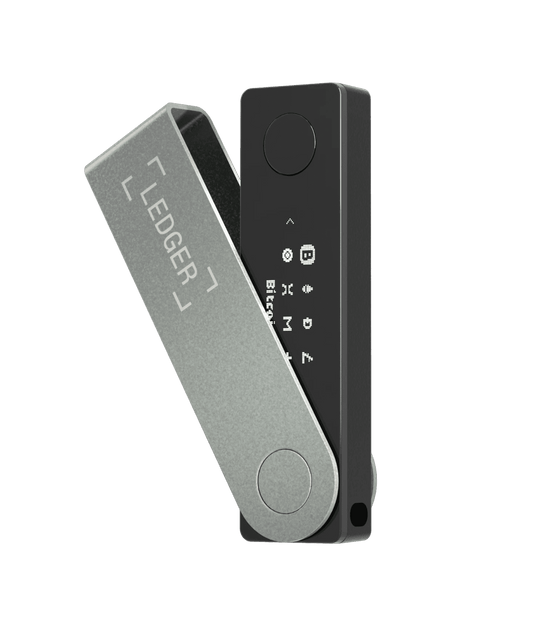 Ledger Nano X – Bluetooth hardware wallet for secure Bitcoin and crypto storage on the go