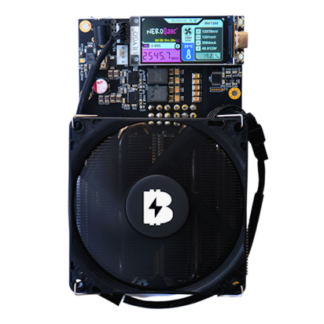NerdQaxe+ Bitcoin Miner – 2.5 TH/s compact portable mining device