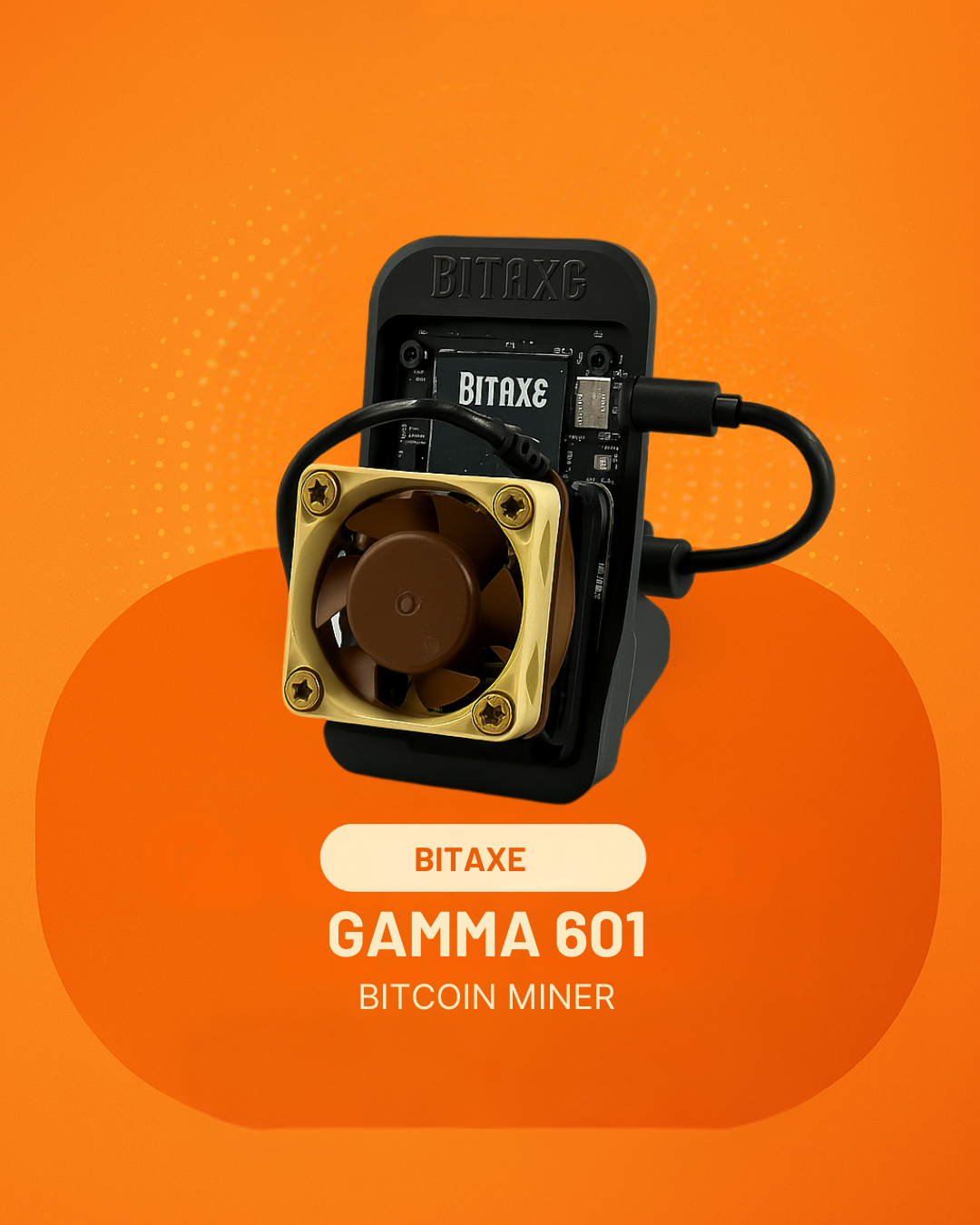 Bitaxe Gamma 601 Bitcoin Miner - 1.2 TH/s portable home mining device