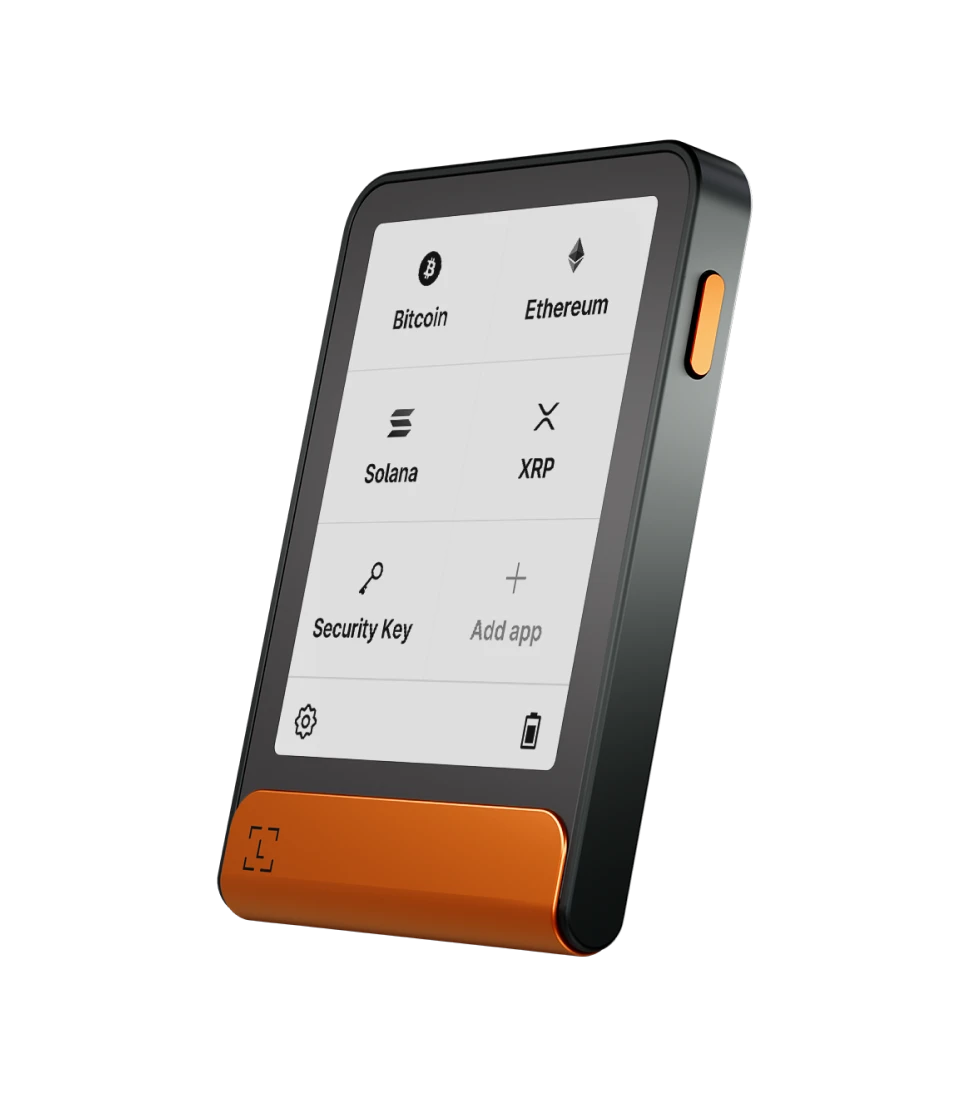 Ledger Flex – Portable hardware wallet for secure Bitcoin and crypto storage