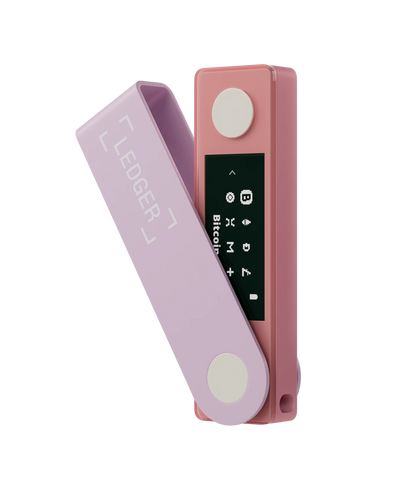 Ledger Nano X – Bluetooth hardware wallet for secure Bitcoin and crypto storage on the go