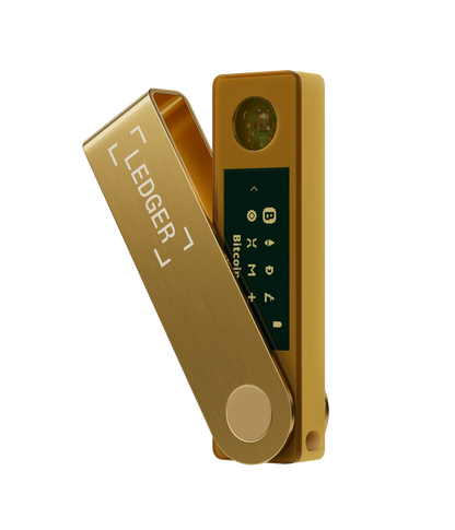 Ledger Nano X – Bluetooth hardware wallet for secure Bitcoin and crypto storage on the go