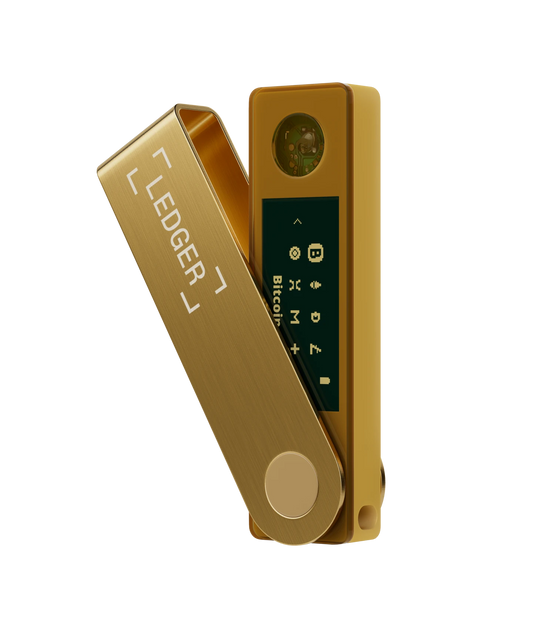 Ledger Nano X – Bluetooth hardware wallet for secure Bitcoin and crypto storage on the go